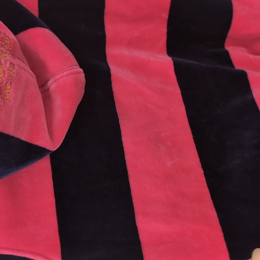 Ralph Lauren Kids Hoodie with Pink and Black Stripes NWOT - Picture 7 of 8